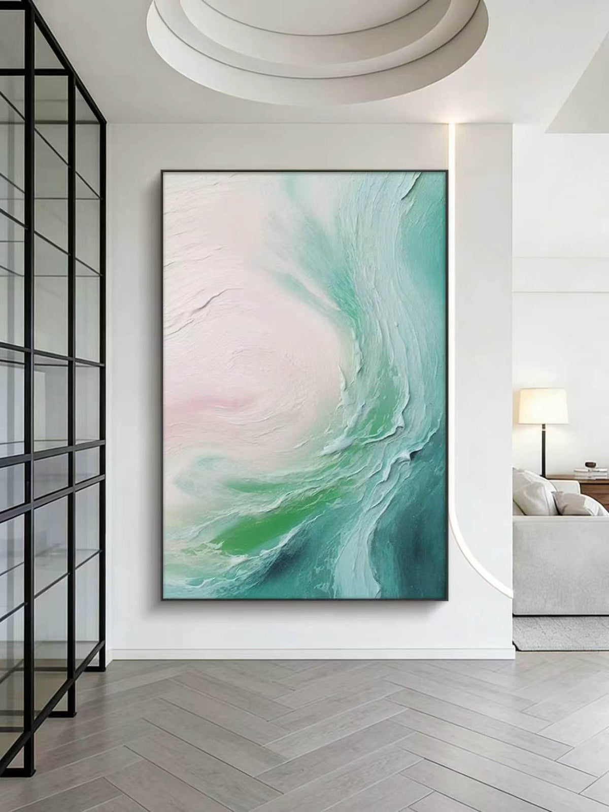 Minto Abstract Oil Painting