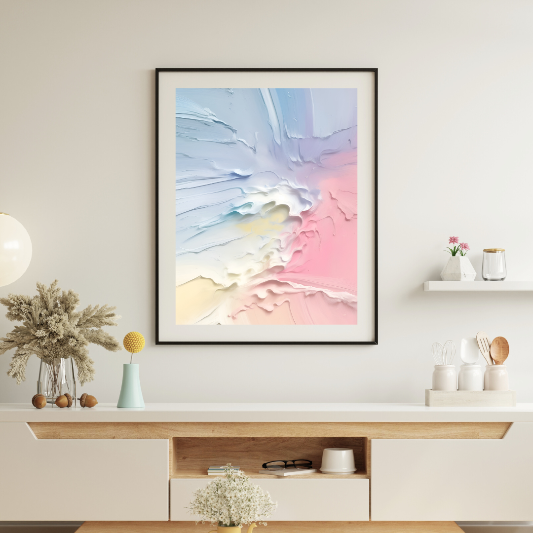 Onlookers Art | Oil Painting | Silent EchoeS Abstract Oil Painting