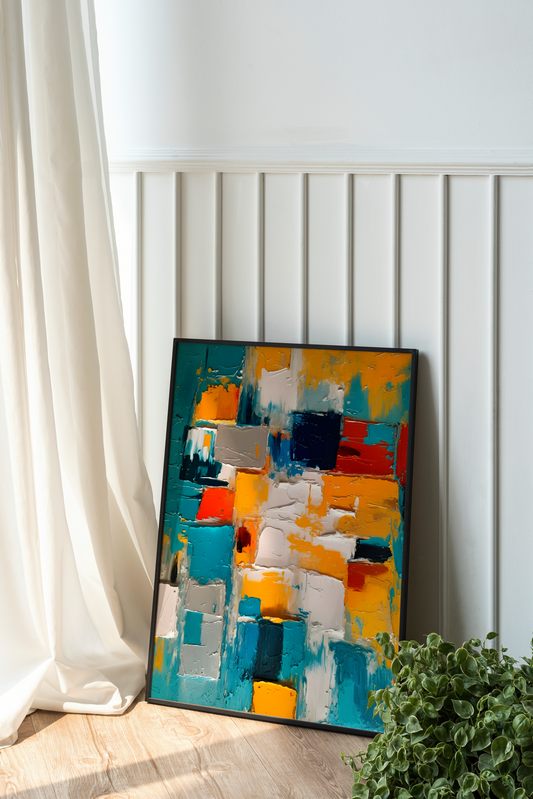 Onlookers Art | Oil Painting | Serenade in Blue Oil Painting