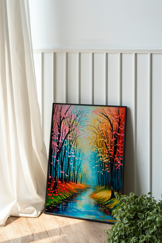 Onlookers Art | Oil Painting | Ethereal Echoes Oil Painting