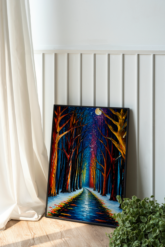 Onlookers Art | Oil Painting | Whispers of Autumn Oil Painting