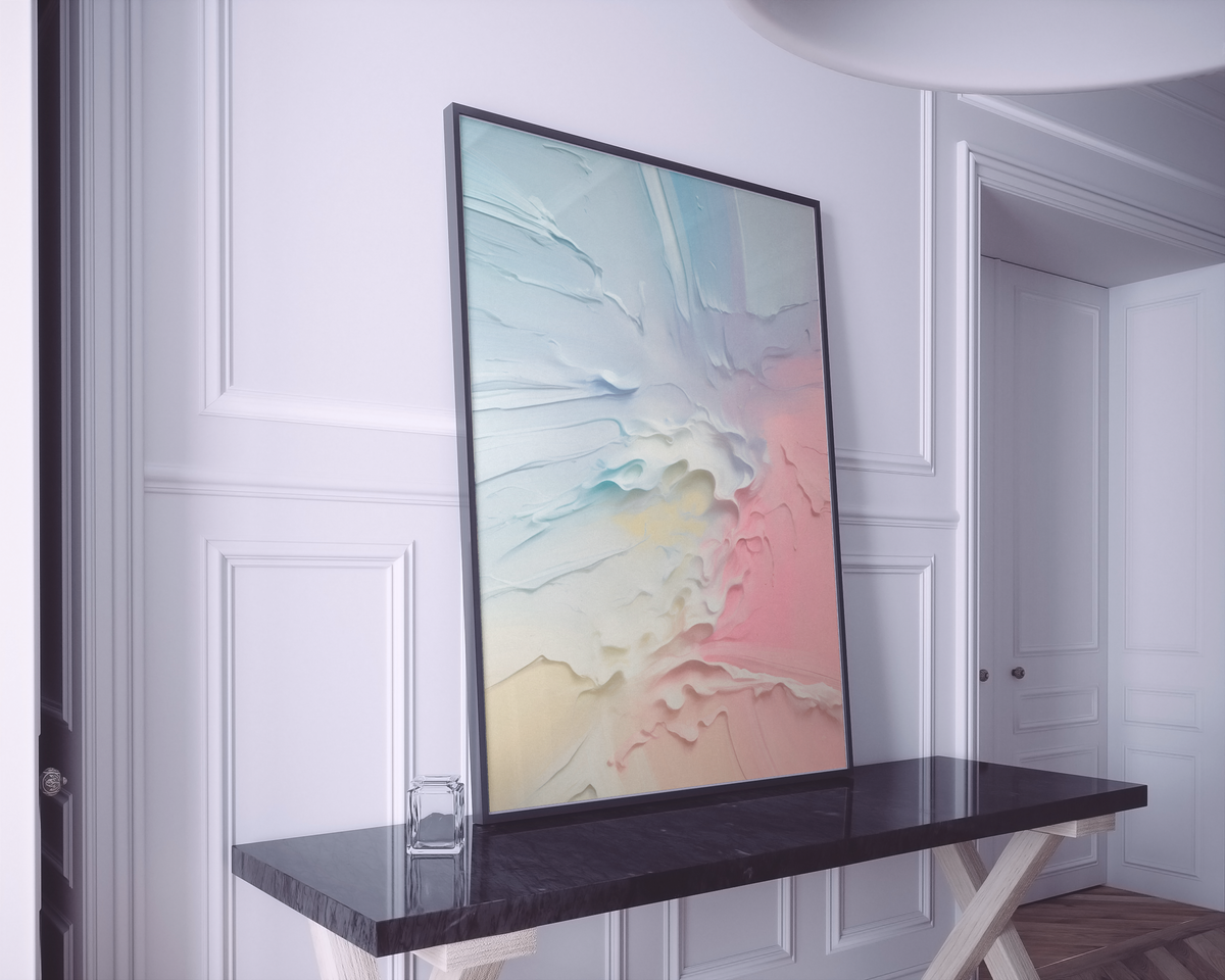 Onlookers Art | Oil Painting | Silent EchoeS Abstract Oil Painting
