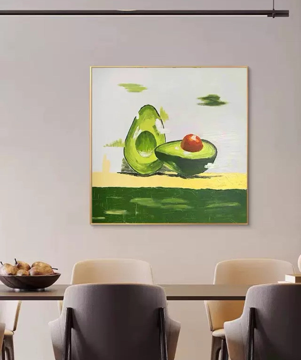 Onlookers Art | Oil Painting | AvOcado Allure Oil Painting