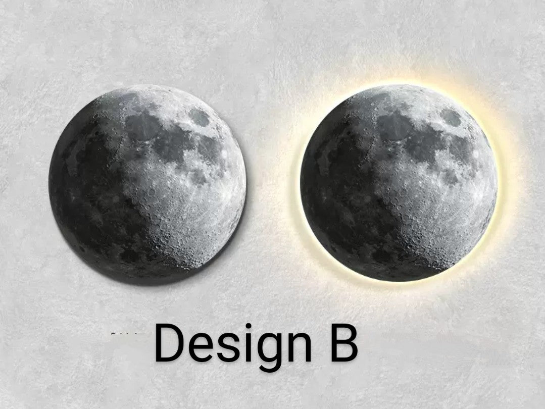 Onlookers Art | Unique Art | Moon Art with LED