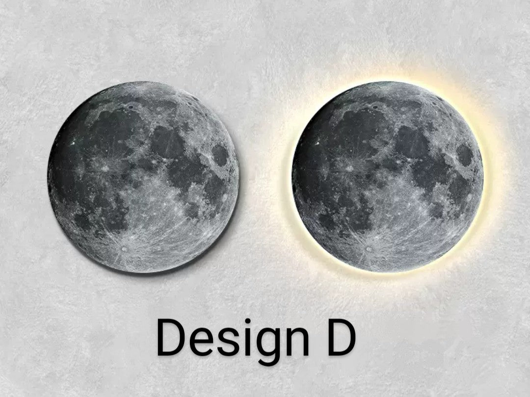 Onlookers Art | Unique Art | Moon Art with LED