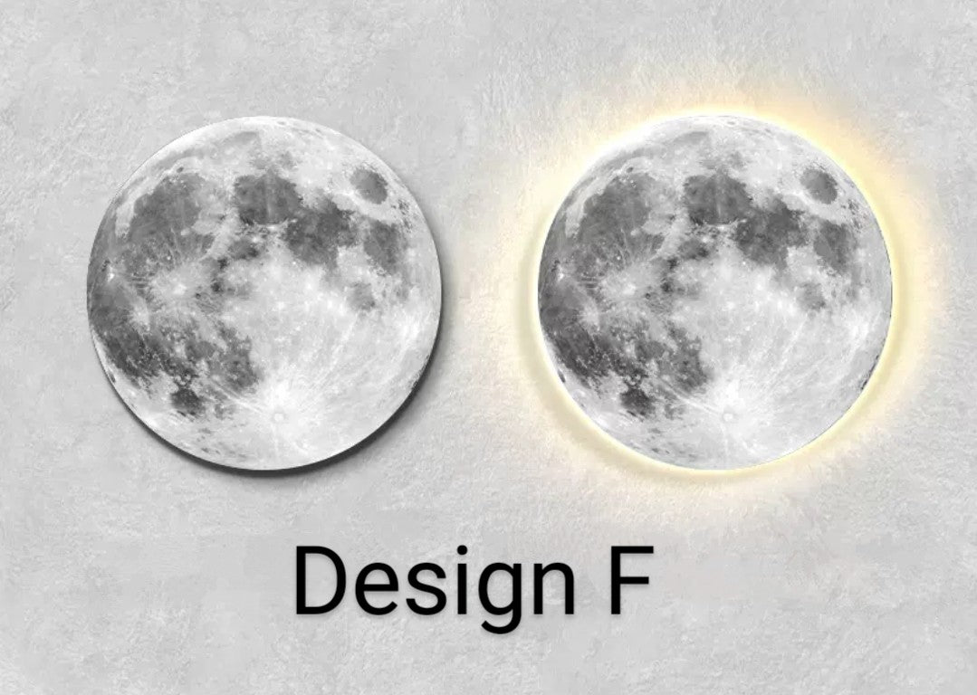 Onlookers Art | Unique Art | Moon Art with LED