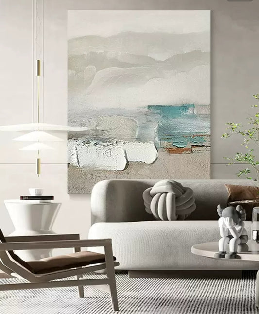 Onlookers Art | Oil Painting | VavE Abstract Oil Painting