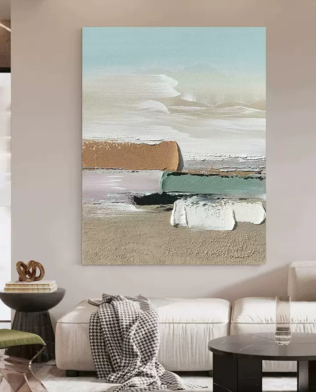 Onlookers Art | Oil Painting | VavE Abstract Oil Painting