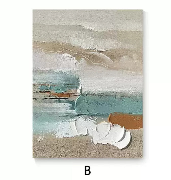 Onlookers Art | Oil Painting | VavE Abstract Oil Painting