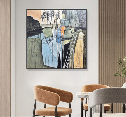 Onlookers Art | Oil Painting | JueNa Oil painting