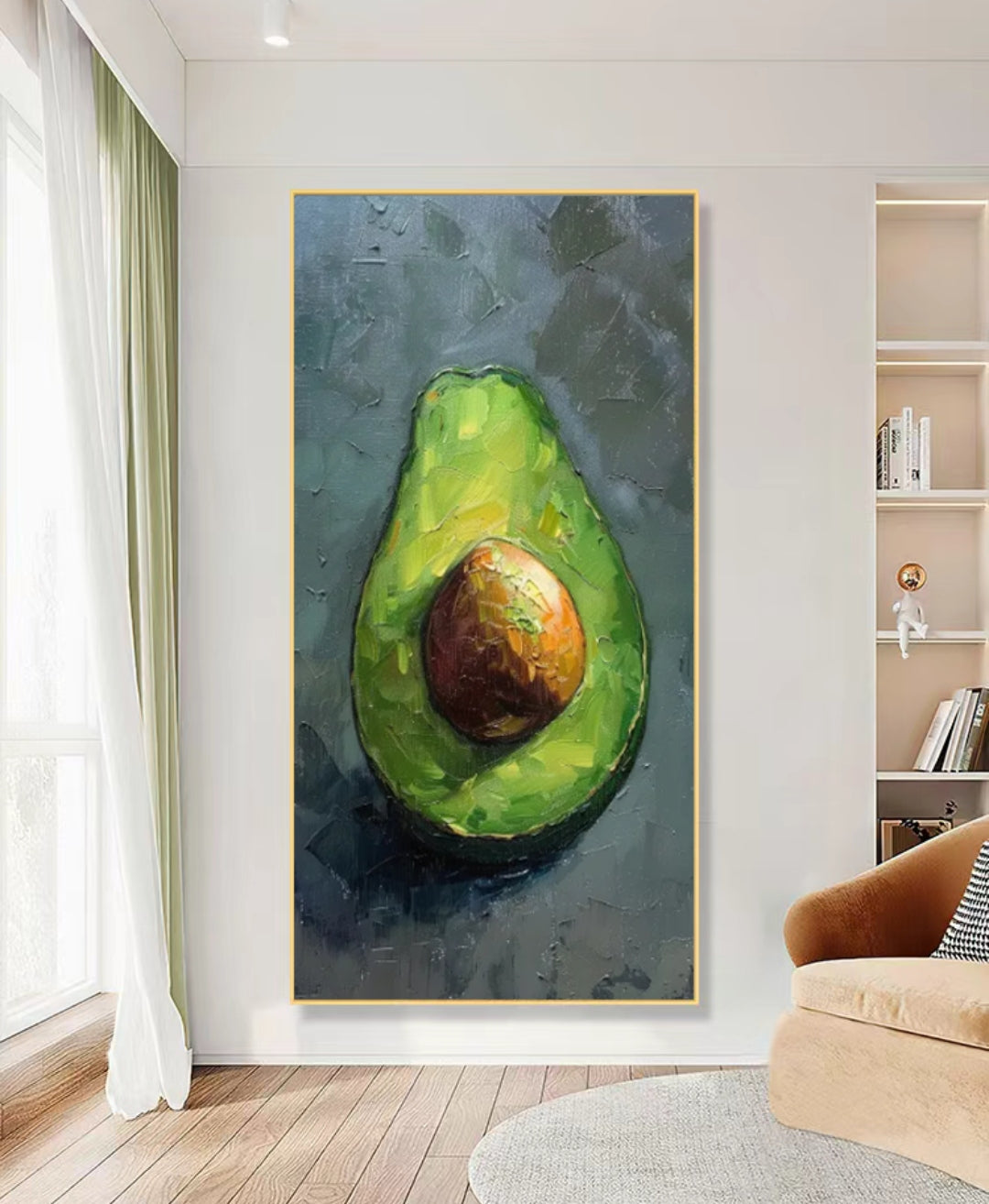 Onlookers Art | Oil Painting | Avocado Essence Oil Painting