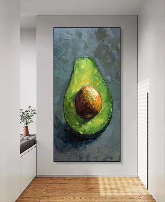 Onlookers Art | Oil Painting | Avocado Essence Oil Painting