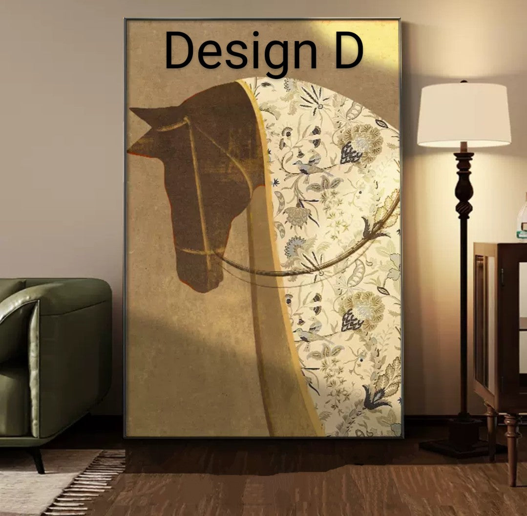 Onlookers Art | Art Painting | JollY Horse Art Painting