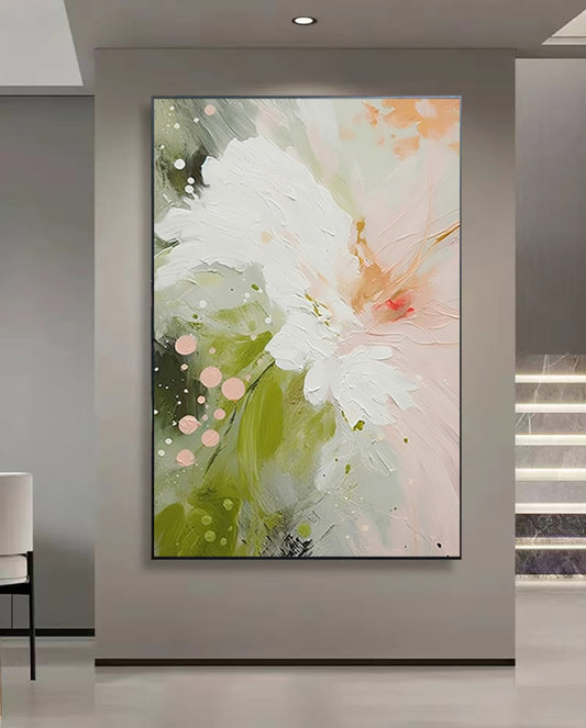 Onlookers Art | Oil Painting | ZuriaH Abstract Oil Painting