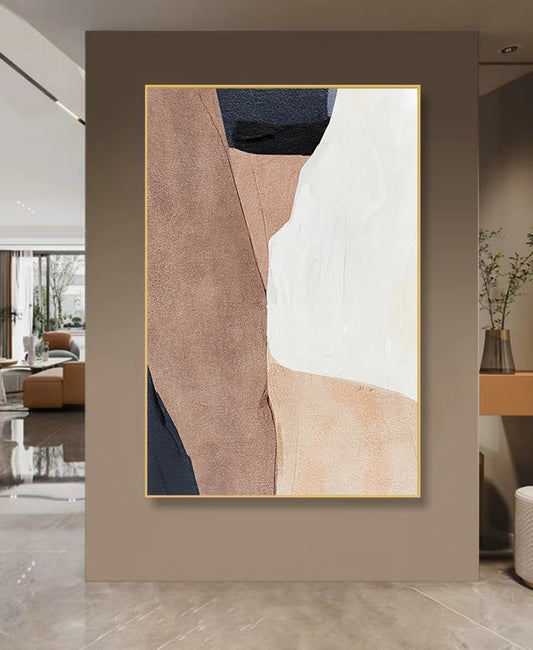 Onlookers Art | Oil Painting | Whispered Earth Abstract Oil Painting