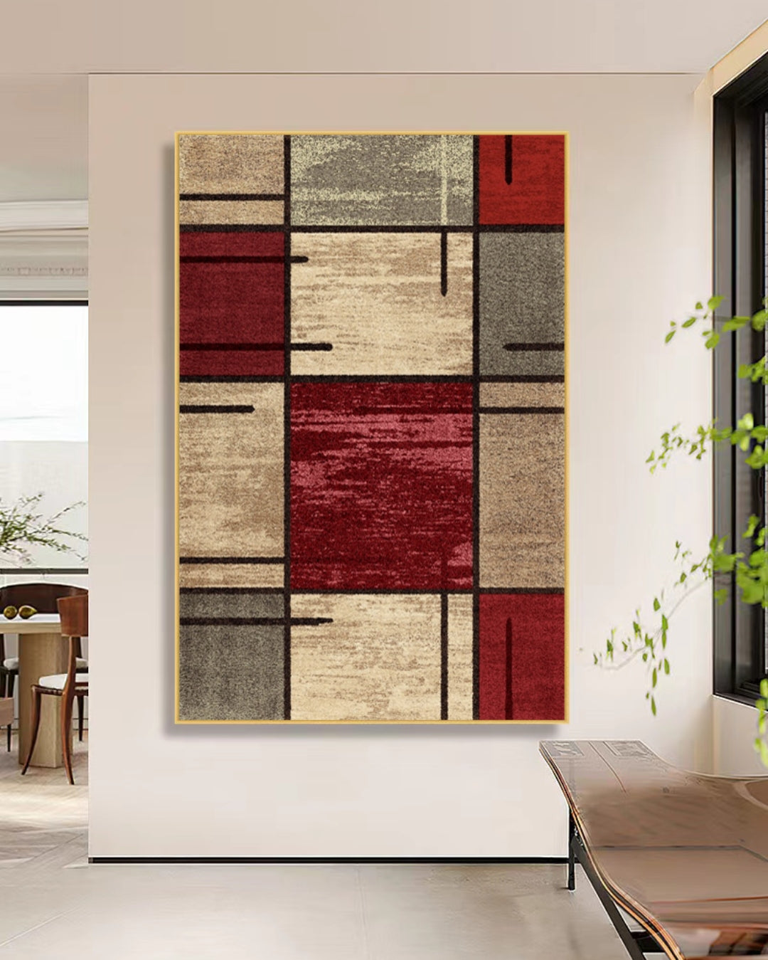 Onlookers Art | Oil Painting | Mocha MiraGe Abstract Oil Painting