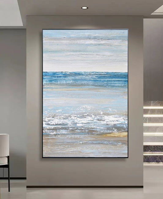 Onlookers Art | Oil Painting | Floral Sea Oil Painting