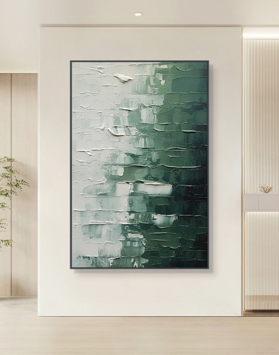 Onlookers Art | Oil Painting | KiWi Abstract Oil Painting