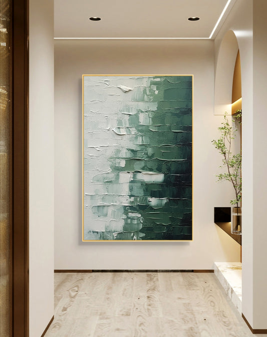 Onlookers Art | Oil Painting | KiWi Abstract Oil Painting