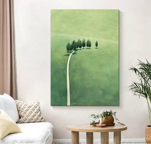 Onlookers Art | Oil Painting | Evergreen Essence Oil Painting