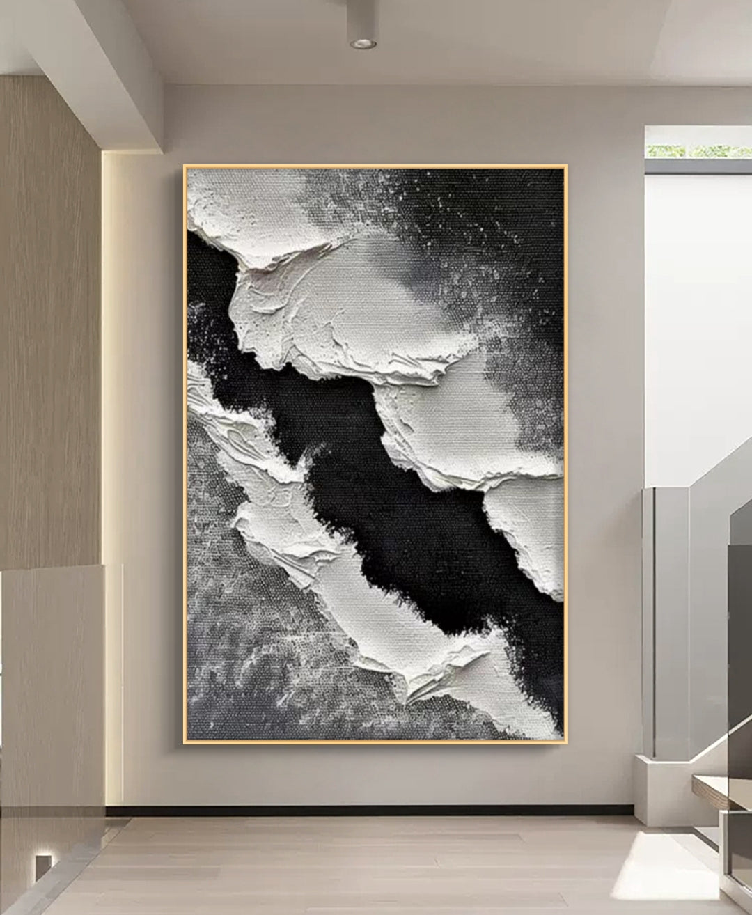 Onlookers Art | Oil Painting | Twilight Abstract Oil Painting