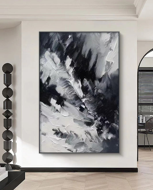 Onlookers Art | Oil Painting | Spectrum Abstract Oil Painting