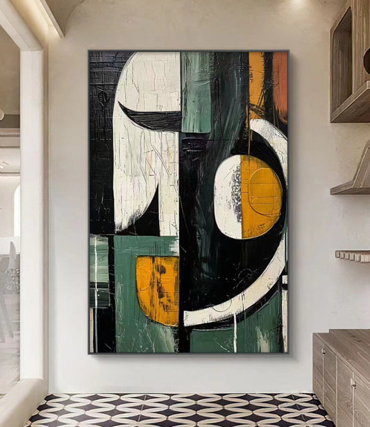 Onlookers Art | Oil Painting | UnbounD Abstract Oil Painting