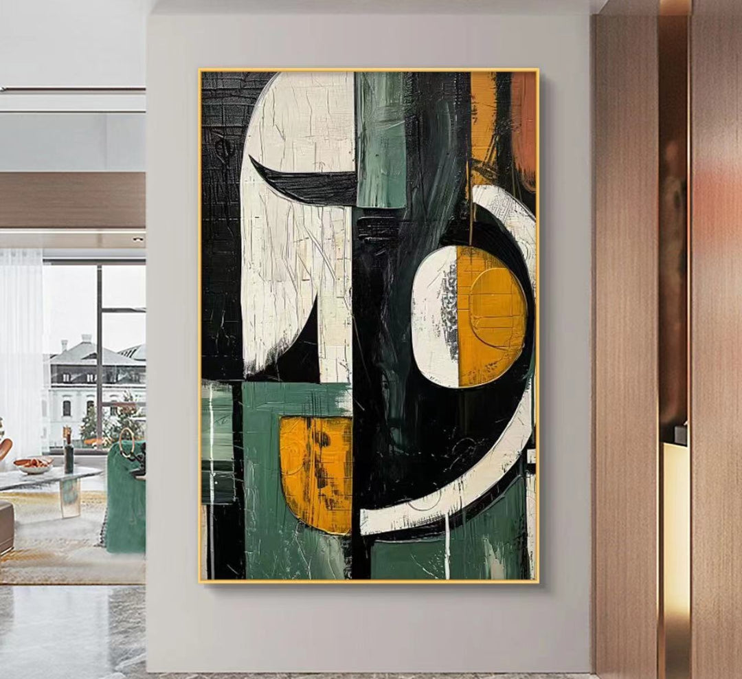 Onlookers Art | Oil Painting | UnbounD Abstract Oil Painting