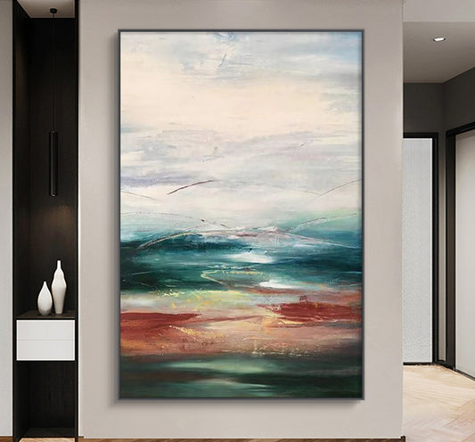 Onlookers Art | Oil Painting | Zephyr Abstract Oil Painting