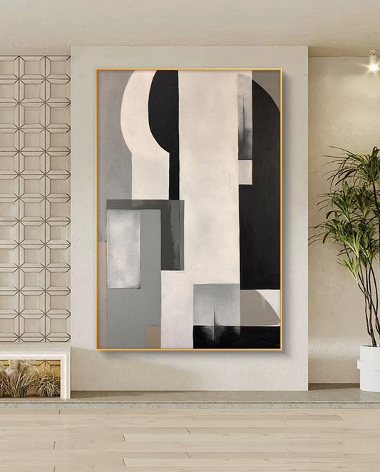 Onlookers Art | Oil Painting | Namba Abstract Oil Painting