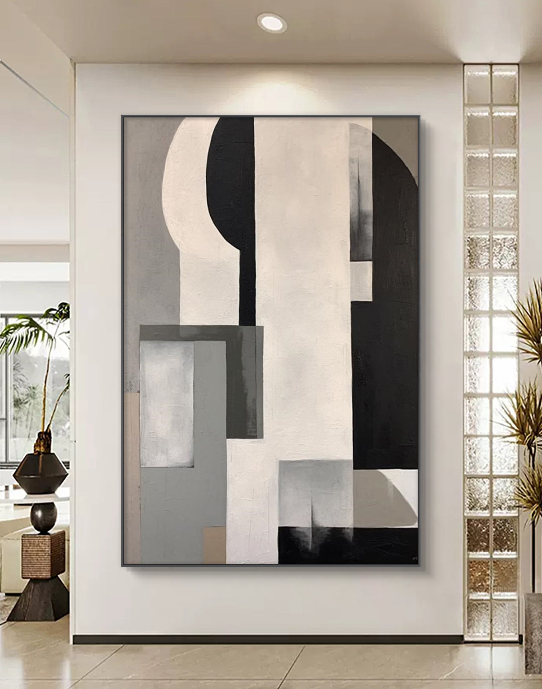 Onlookers Art | Oil Painting | Namba Abstract Oil Painting