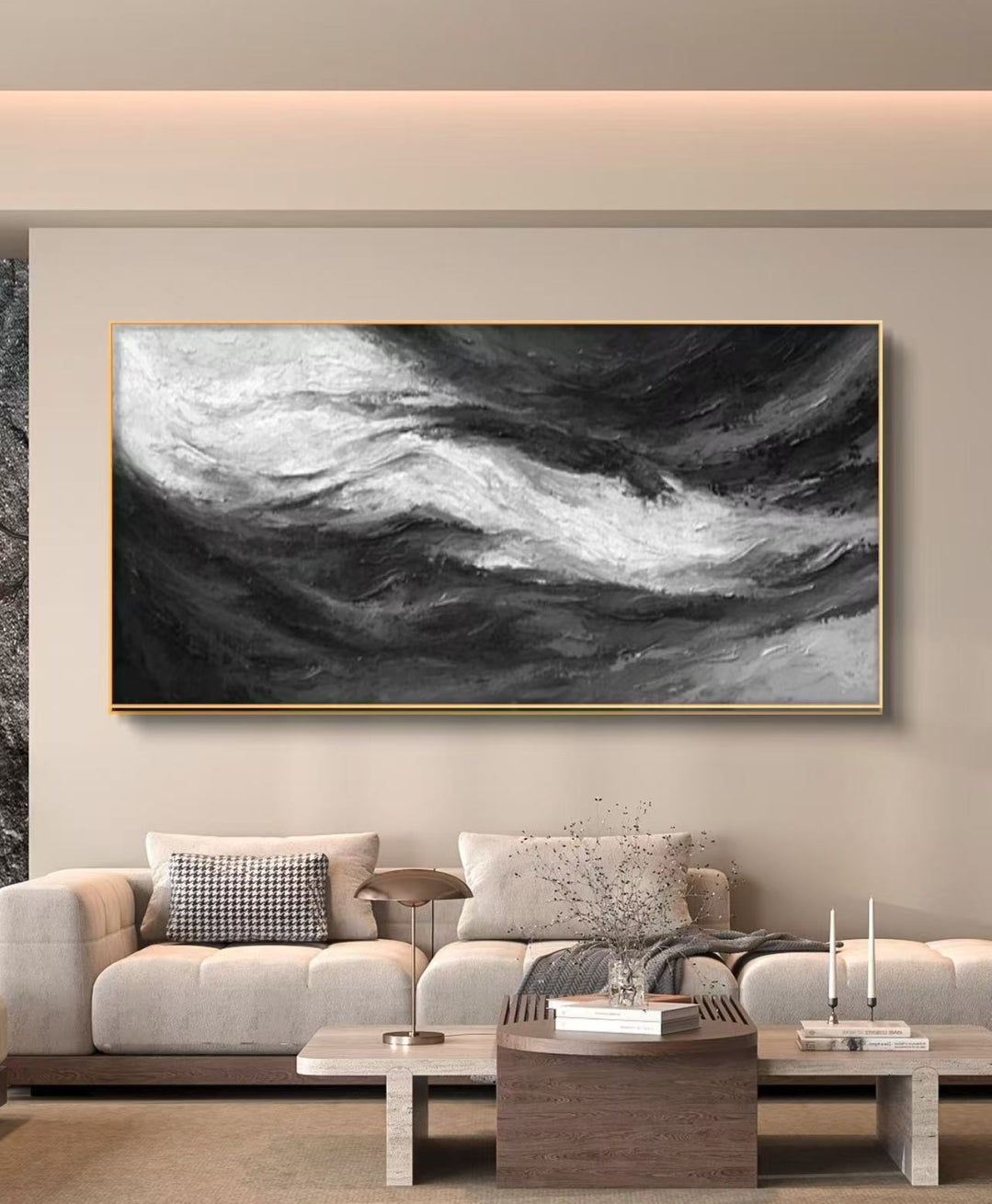 Onlookers Art | Oil Painting | Eclipsed Form Oil Painting