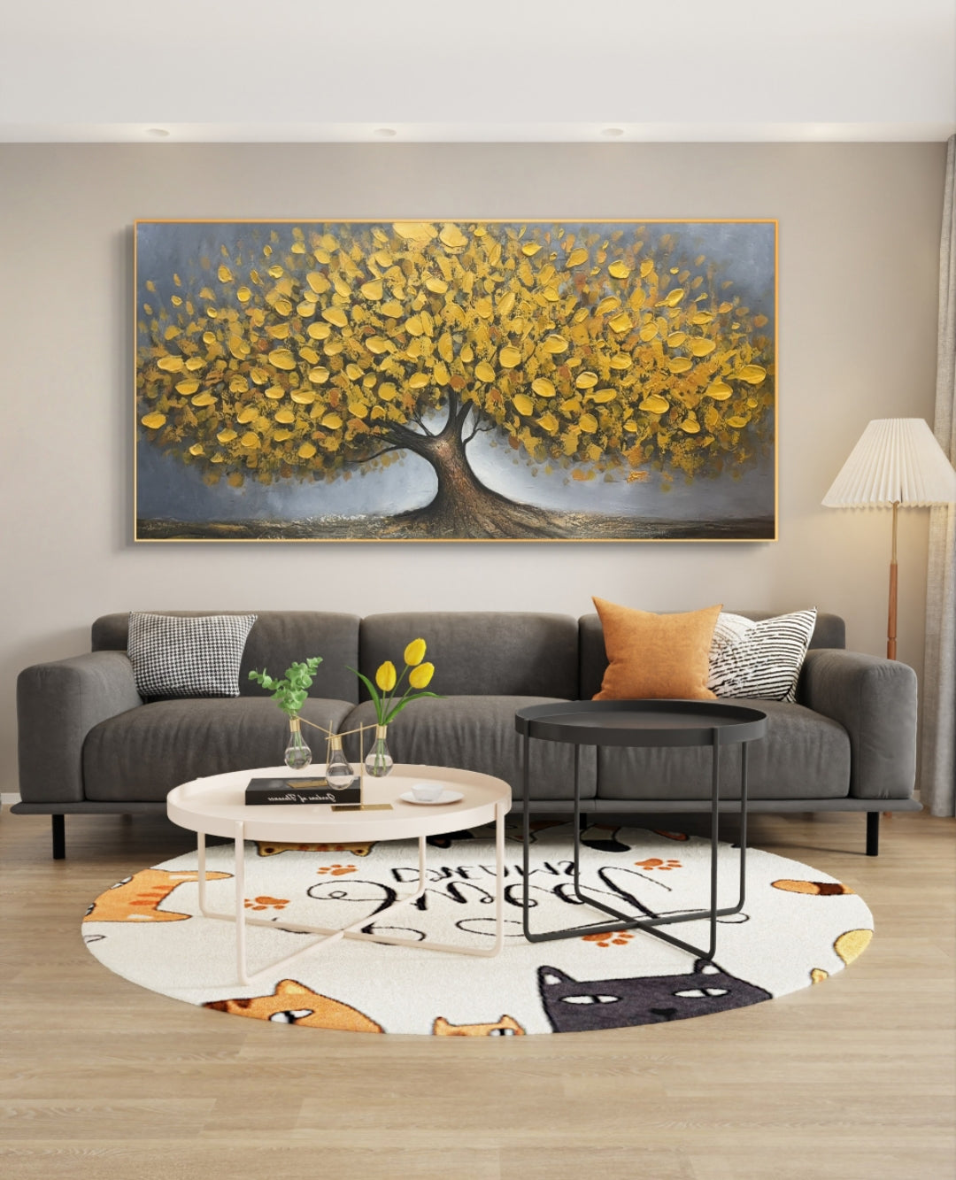 Onlookers Art | Oil Painting | FortunA Tree Oil Painting