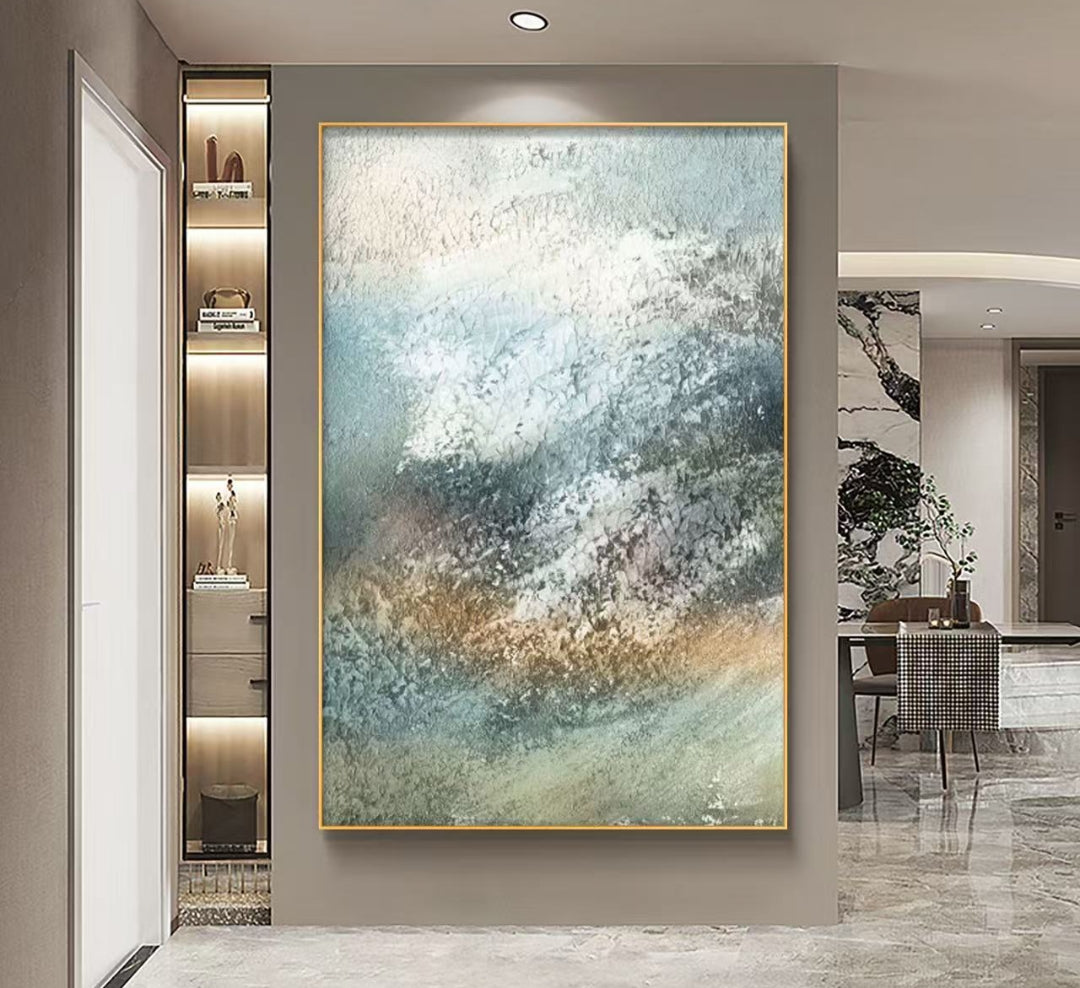 Onlookers Art | Oil Painting | Lea Abstract Oil Painting