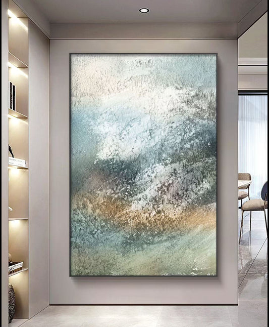 Onlookers Art | Oil Painting | Lea Abstract Oil Painting