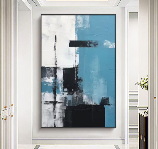 Onlookers Art | Oil Painting | Blue Reverie Oil Painting