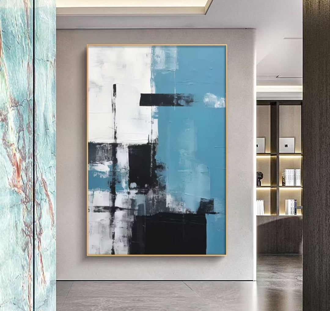 Onlookers Art | Oil Painting | Blue Reverie Oil Painting