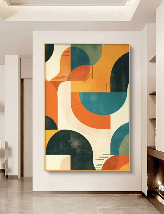 Onlookers Art | Oil Painting | Dancing Color Oil Painting