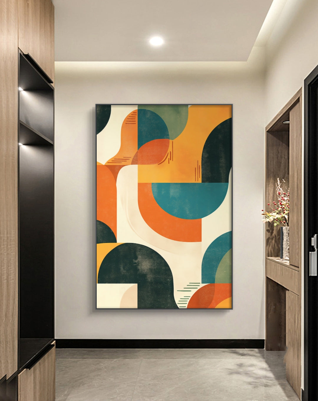 Onlookers Art | Oil Painting | Dancing Color Oil Painting