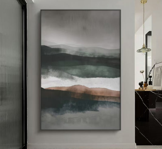 Onlookers Art | Oil Painting | Emi Abstract Oil Painting