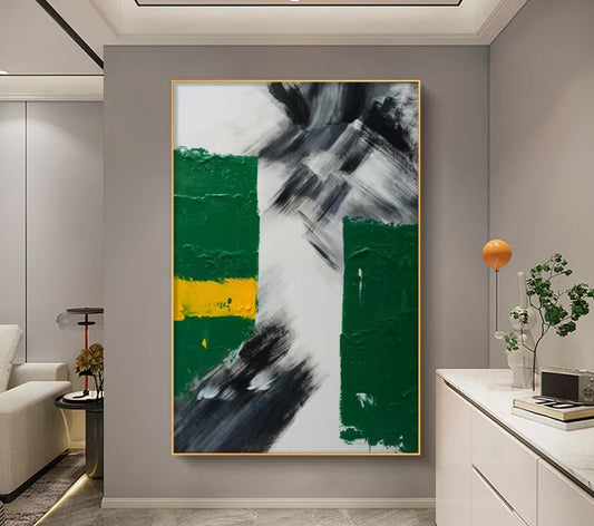 Onlookers Art | Oil Painting | Vola Abstract Oil Painting