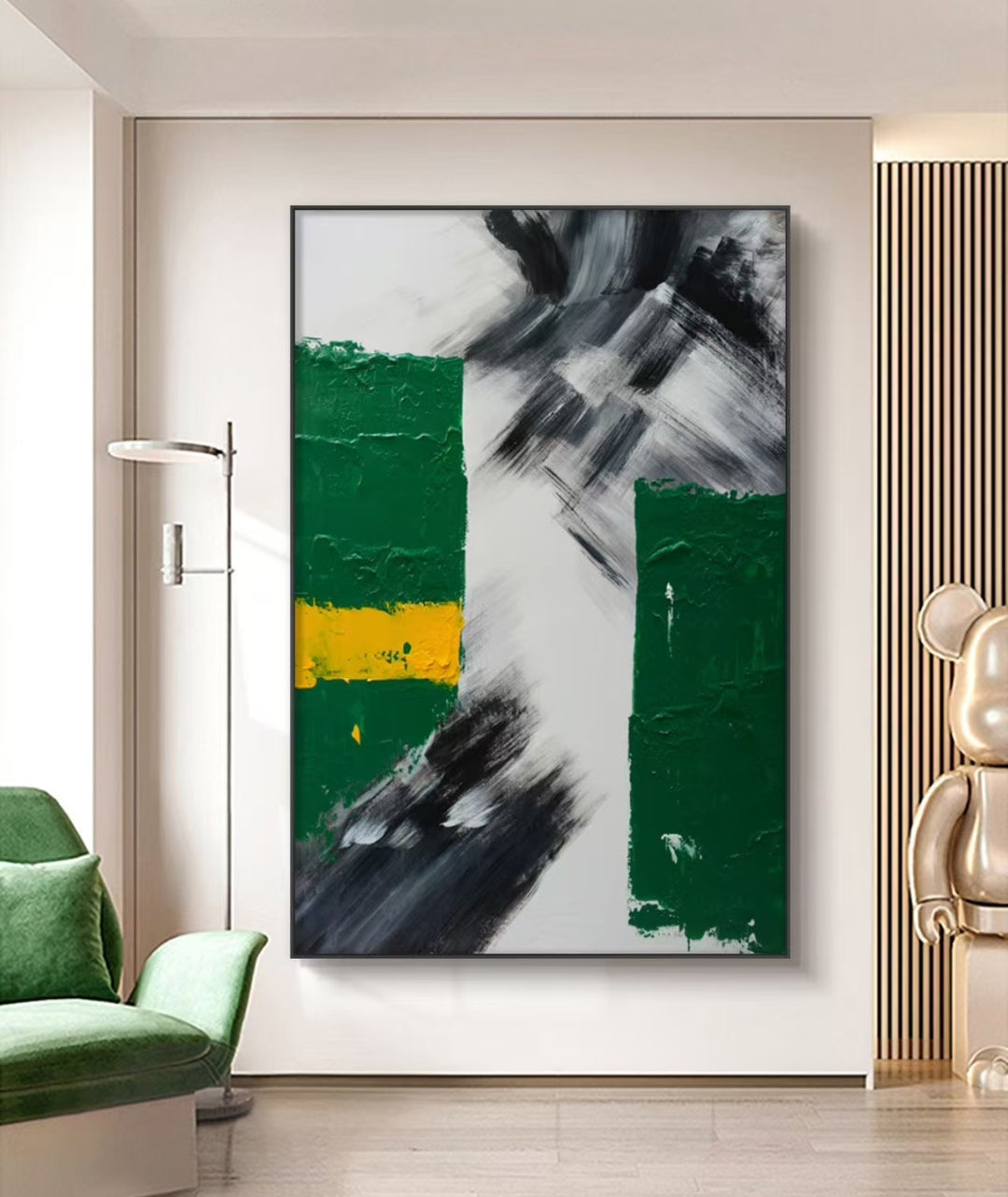 Onlookers Art | Oil Painting | Vola Abstract Oil Painting