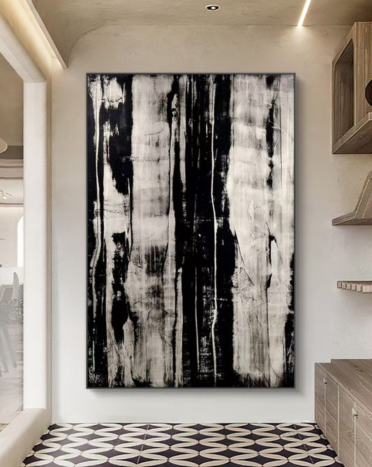 Onlookers Art | Oil Painting | Eclaire Abstract Oil Painting