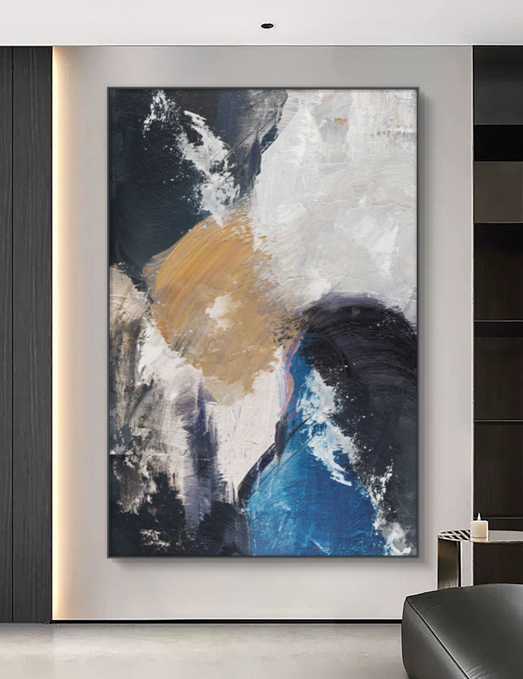 Onlookers Art | Oil Painting | Bowb Abstract Oil Painting