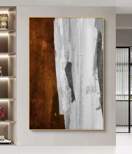 Onlookers Art | Oil Painting | Offy Abstract Oil Painting