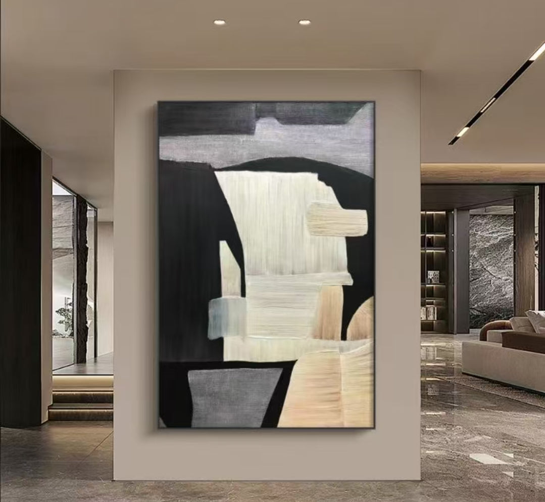 Onlookers Art | Oil Painting | Vanni Abstract Oil Painting