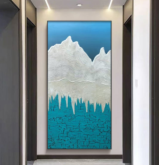 Onlookers Art | Oil Painting | Winter Breath Oil Painting