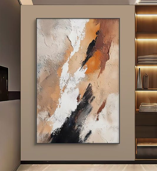 Onlookers Art | Oil Painting | Javier Abstract Oil Painting