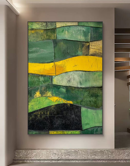 Onlookers Art | Oil Painting | PuaLa Abstract Oil Painting