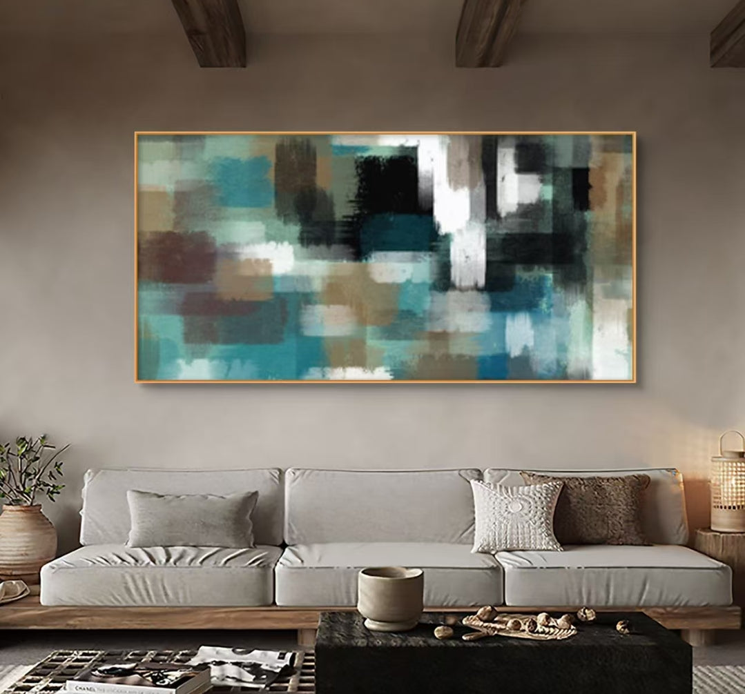 Onlookers Art | Oil Painting | MartiNa Abstract Oil Painting